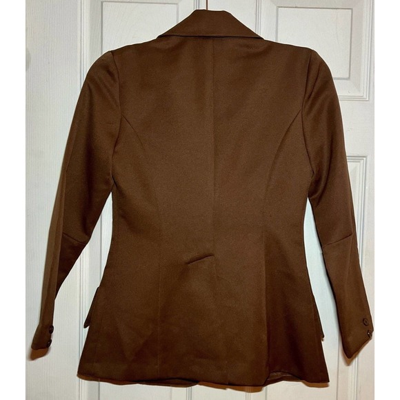 Vintage 50s 60s Bobbie Brooks Suit Sports Coat Jacket Brown Blazer - Picture 4 of 4
